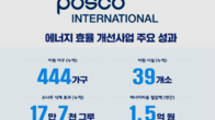 포스코인터, 12년간 취약층 에너지효율 지원…연 1.5억원 절감
