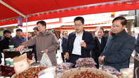 [포토뉴스] 김창기 국세청장, 공주산성시장 찾아 설맞이 시장 활성화 동참