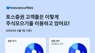 토스증권, '주식모으기' 2년만에 누적 이용자수 100만명 돌파
