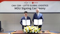 롯데글로벌로지스, 글로벌 3위 해운사 CMA CGM과 파트너십