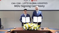 롯데글로벌로지스, 글로벌 3위 해운사 CMA CGM과 파트너십