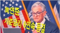 美연준, 기준금리 6회 연속 동결…年 5.25~5.50% 유지