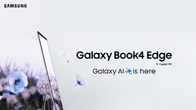 삼성전자, 하이브리드 AI 적용 '갤럭시 북4 엣지' 공개
