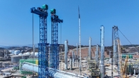 현대건설, 샤힌 현장서 아파트 50층 높이 올레핀 거탑 세웠다