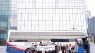 캠코, 업무용 버스 수소전기차로 교체…ESG 경영 박차