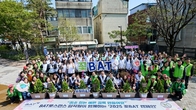 BAT로스만스, 130개 화분으로 골목길 수놓은 ‘꽃BAT’ 캠페인