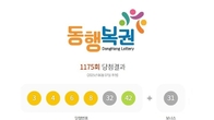 1175회 로또 1등 '3, 4, 6, 8, 32, 42'...2등 보너스번호 '31'