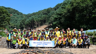 가평군 수해에 도움의 손길…중부국세청, 수해 복구 참여