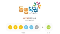 1200회 로또 1등 '1, 2, 4, 16, 20, 32'...2등 보너스번호 '45'