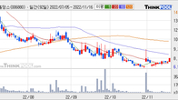 신송홀딩스, 최근 5거래일 거래량 최고치 돌파... 주가 +5.6% ↑